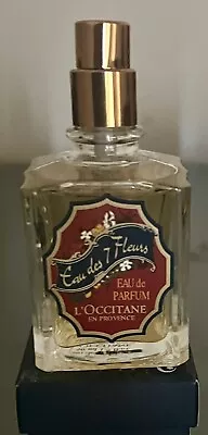 L'Occitane Eau Des 7 Fleurs  Eau Des Perfume 1.7 Oz. Open Box Original Volume • $40