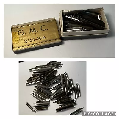 Vintage GMC Art Drafting Dip Pen Nibs General Motors 3121 M-3 M-7 M-4 • $30