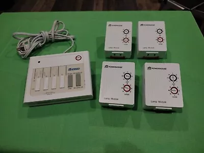 X-10 PRO Mini Controller W 4 Lamp Module Units  • $34.99