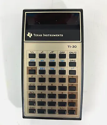 $11.99 • Buy Vintage Texas Instruments TI-30 Calculator - READ