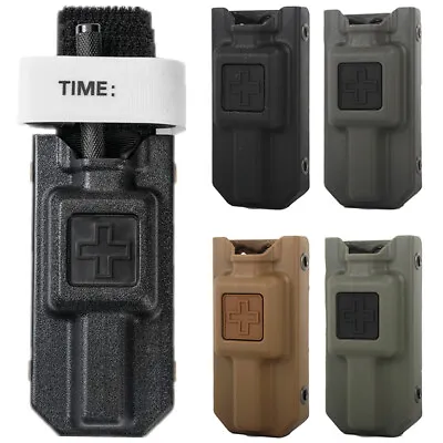 Tactical Molle Tourniquet TQ Holder For Police Duty Belt Holder CAT Tourniquets • $11.99