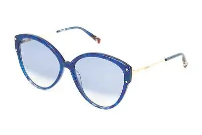 Missoni Women's Sunglasses Cat Eye Blue MIS 0004/S S6F • £104.99