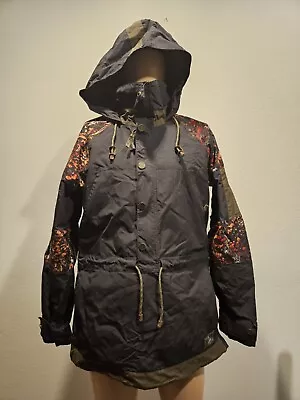 Burton 77 Mountain Anorak Pullover Snowboarding Jacket Mens Medium Dryride • $30