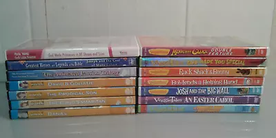 DVD Veggie Tales Lot & NEST Family Bible Classics Lot • $10