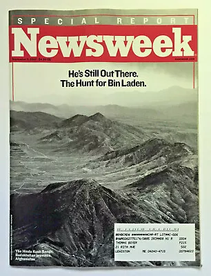 Newsweek Magazine September 3 2007 The Hunt For Bin Laden Special Report • $5.95