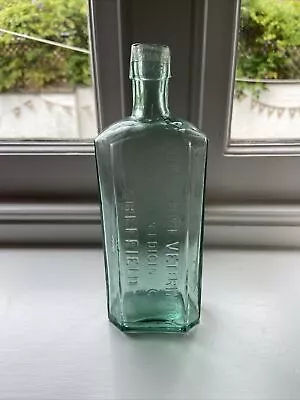 £12.99 • Buy Antique Veterinary Bottle “YORKSHIRE VETERINARY PATENT MEDICINE CO SHEFFIELD