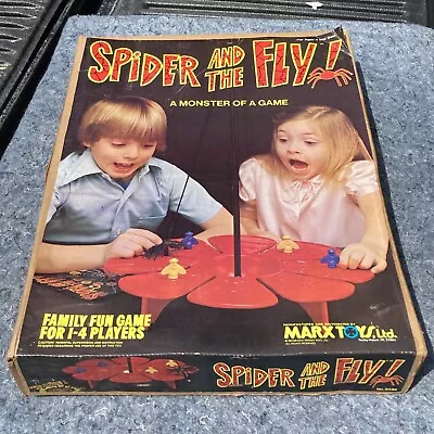 1981 Marx Toys Spider And The Fly Prototype Game Never Released *RARE* • $299.99