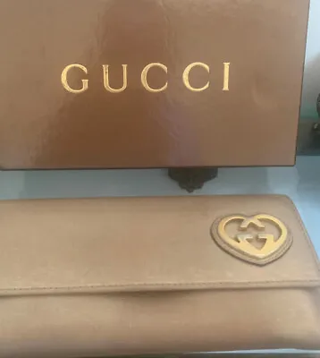 $80 • Buy Authentic GUCCI GG Continental Long Wallet