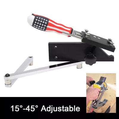 Lawn Mower Blade Sharpener 15°-45° For Straight And Standard W/ Articulating Arm • $39.90