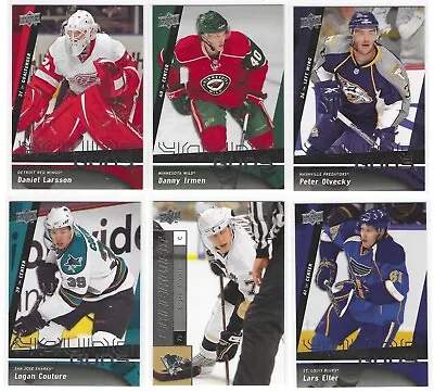 2009-10 Upper Deck Hockey Series Two Base Cards #251-500 - Finish Your Set! • $0.99