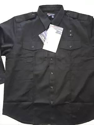 NWT ~ 5.11 Tactical Series Mens Patrol Duty Uniform B-Class Shirt ~ Sz XXL BLACK • $29.94