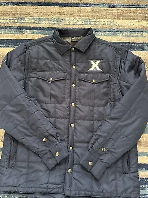 Xavier Musketeers Performance Puffer Jacket Men’s Size L Large NWOT • $40