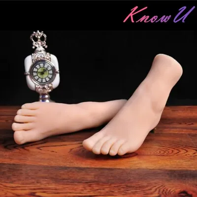 One Left /Right Silicone Female Foot Feet Display Model Lifelike Mannequin Feet • $34.92