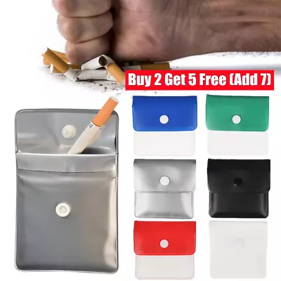 £2.70 • Buy 1Pcs Pocket Ashtray Portable Smoking Cigarette Ash Pouch Fireproof Odorless Bag