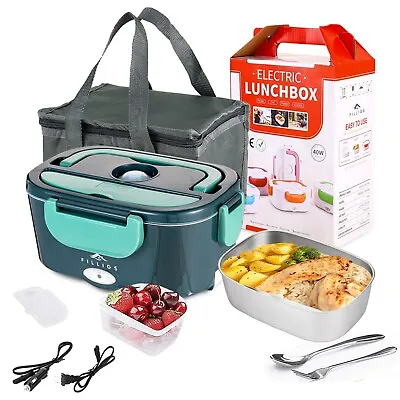 Lonchera Electrica Para Calentar Almuerzo 110/12V Electric Lunch Box Portable • $24.99