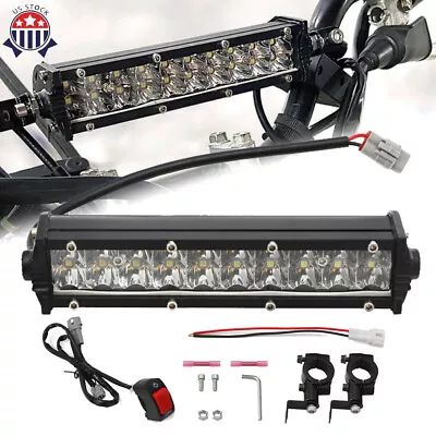 LED Headlight Bar & Switch Kit For HONDA TRX450R 300EX 400EX TRX250X TRX 90X US • $56.99