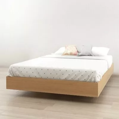 Nexera Full Modern Wood Size Platform Bed In Natural Maple Finish • $322.54