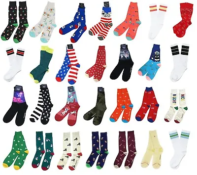 American Eagle Unisex Patterned/Fun Classic Crew Socks - One Size • $8
