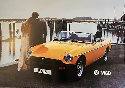 MGB Rare Vintage A1 Car Poster • £23.99