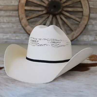 Justin Ivory Straw Cowboy Hat - 20X Cutter • $54.95