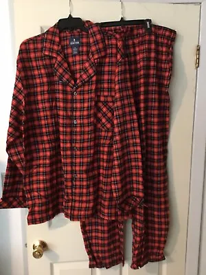 $28.50 • Buy Stafford Mens Size XL Sleepwear Pajamas Regular Fit Flannel New GG15