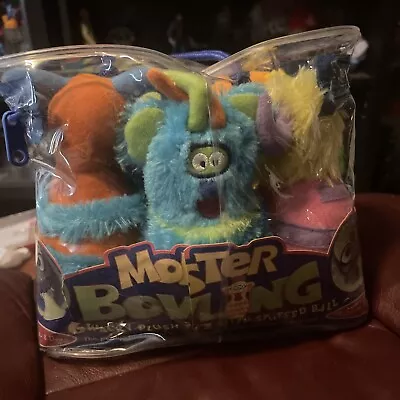 Melissa And Doug Monster Bowling 6 Wacky Plush Pins And 1 Silly Stuffed Ball • $6