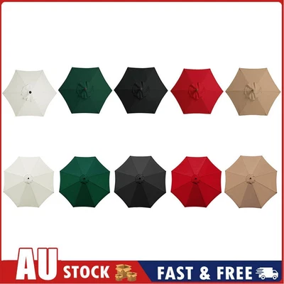 $41.49 • Buy Waterproof Outdoor Garden UV Protection Parasol Sunshade Umbrella Cover Cloth