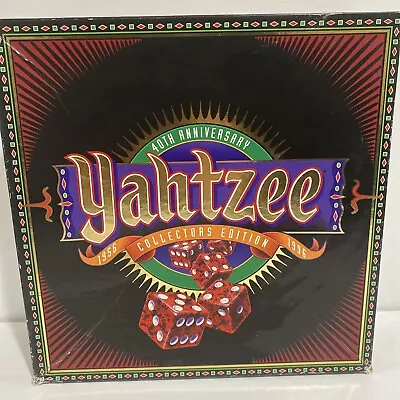 Yahtzee 40th Anniversary Collectors Edition Dice Game Milton Bradley • $17.99