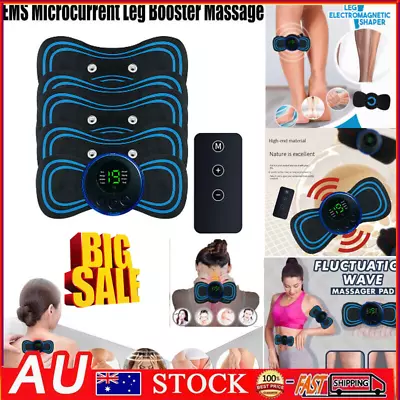 Tens Machine Massagers EMS Full Body Relax Pads Rechargable Portable Tens Unit ~ • $7.96