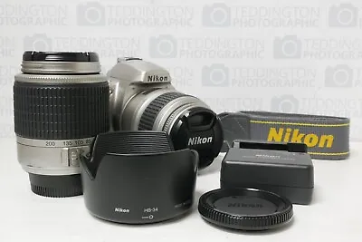 £150 • Buy Nikon Silver D40 Twin Zoom DSLR Kit