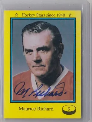 1992 Sport-Flash Autographs #9 Maurice Richard • $54.32