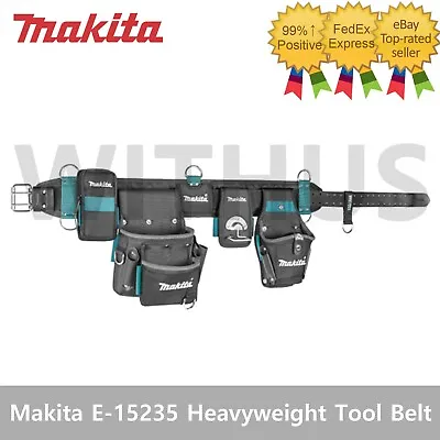 Makita E-15235 (Next Of E-05175P-71897)Ultimate Heavyweight Tool Belt Pouch Set • $150.60