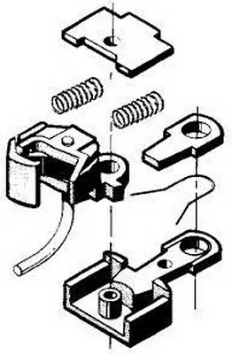 Kadee 1797 G Scale Truck Mounted / Small Radius Coupler • $12.16