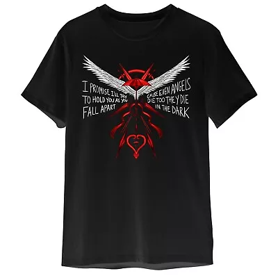 Mayday Parade - Angels | Black Emo T Shirt | Pop Punk | Alternative • £24.50