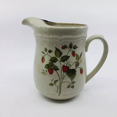 International Stoneware Pitcher Endura Collection LA FRAISE  Japan 48 Oz • $20