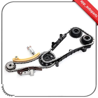 Timing Chain Gear Kit Upper-Single Row Fits 99-02 VW Jetta Golf VR6 2.8L AFP V6 • $79.18