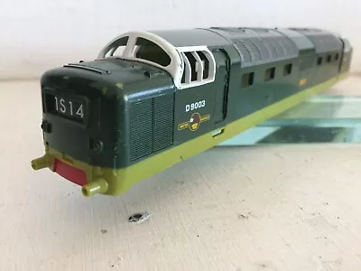 Lima 55 D9003 Meld 2 Tone Br Green Deltic Original Livery Diesel Loco Body Gc  • £16.30