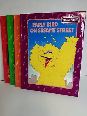 Lot Of 4 Sesame Street Book Club Books. Titles In Photos. E.U.C. Vintage 92/93. • $13.99