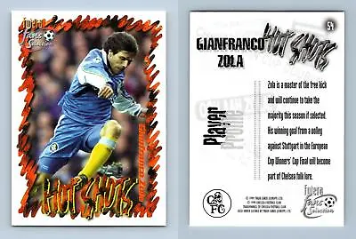 £0.99 • Buy Gianfranco Zola #54 Chelsea FC Fans Selection 1999 Futera Trading Card