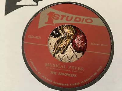 Enforcers  Musical Fever  Ed Nangle  Good Girl   7” Studio 1 LIMITED STOCK. • £23.99