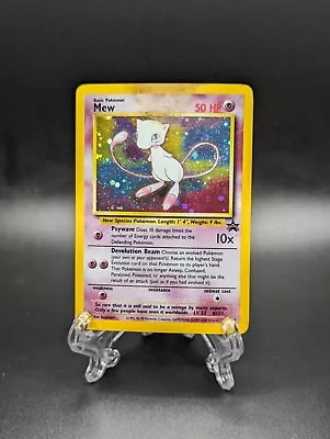 Mew #9 - WotC Black Star Promo Holo (MP) - Pokemon TCG • $8.50