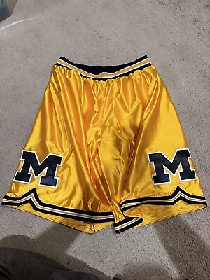 Michigan Wolverines Mens Basketball Shorts Fab Five • $65