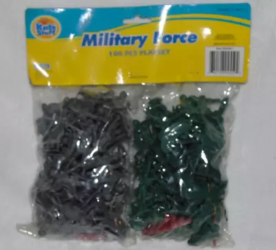 World War II Soldiers Military Force 100 Piece United States Germany NIP • $20