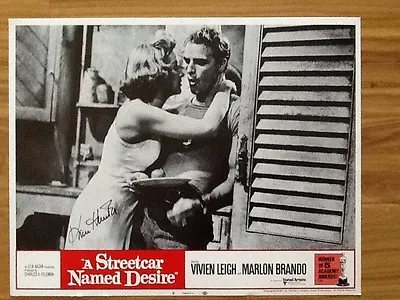 Kim Hunter SIGNED Lobby Card  Streetcar Named Desire Lobby Card Brando Leigh  • $59