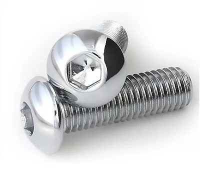 10 X Button Head Socket M8 (8mm) X 20mm Stainless Steel 304G Screw Bolt Allen • $9.35