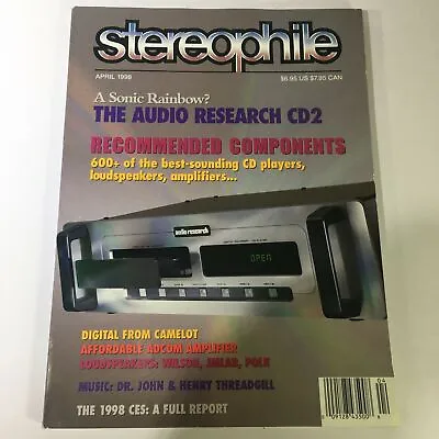 $20 • Buy Stereophile Magazine April 1998 - Dr. John & Henry Threadgill Music / Newsstand