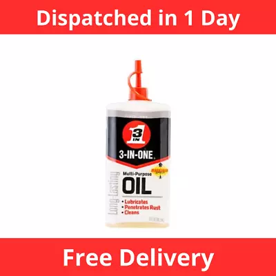 3-IN-ONE Multi-Purpose Oil Lubricant 3oz FREE SHIPPING • $7.29