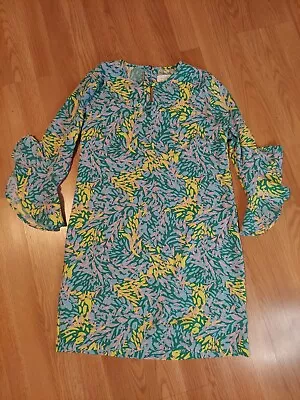 Mud Pie Womens Liza Bell Midi Multicolor Dress Size S • $13