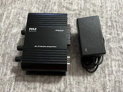 Pyle 90W 2 Channel Hi-Fi Home Audio Stereo Speakers Amplifier W/Aux (Open Box) • $21.99