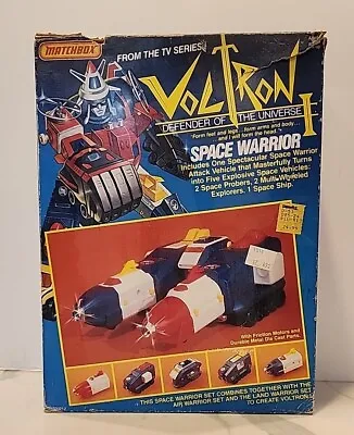 Matchbox Original 1984 Voltron 1 Space Warrior Set Nib • $178.99